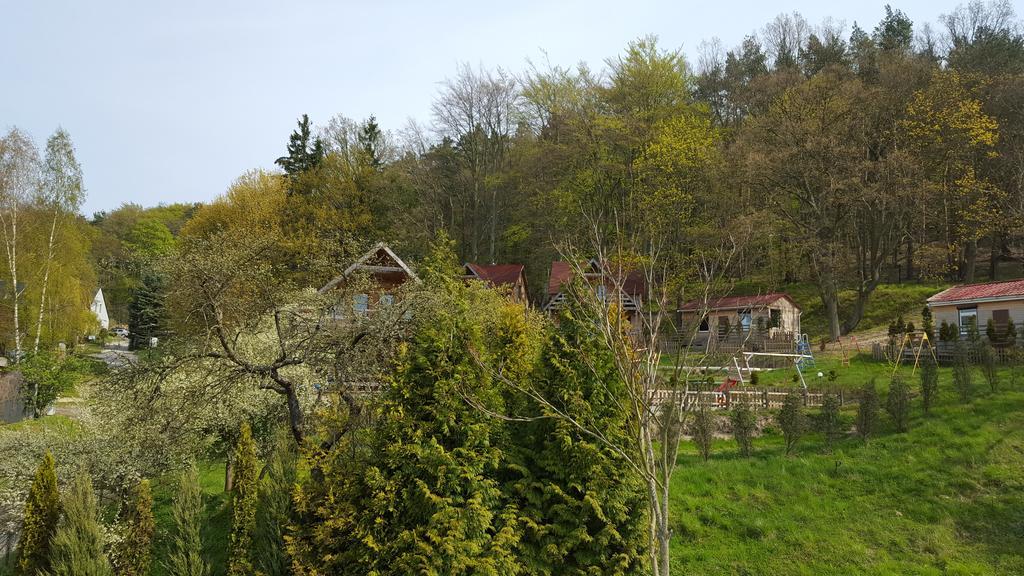 Osrodek Wczasowy Zloty Dab - Domki Otel Miedzyzdroje Dış mekan fotoğraf