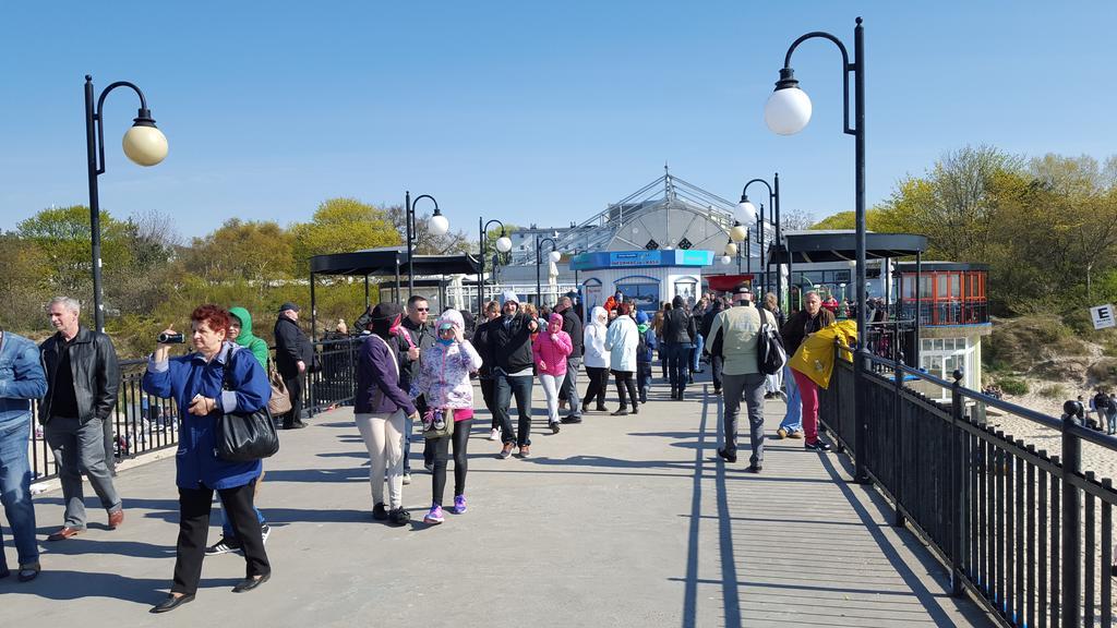 Osrodek Wczasowy Zloty Dab - Domki Otel Miedzyzdroje Dış mekan fotoğraf